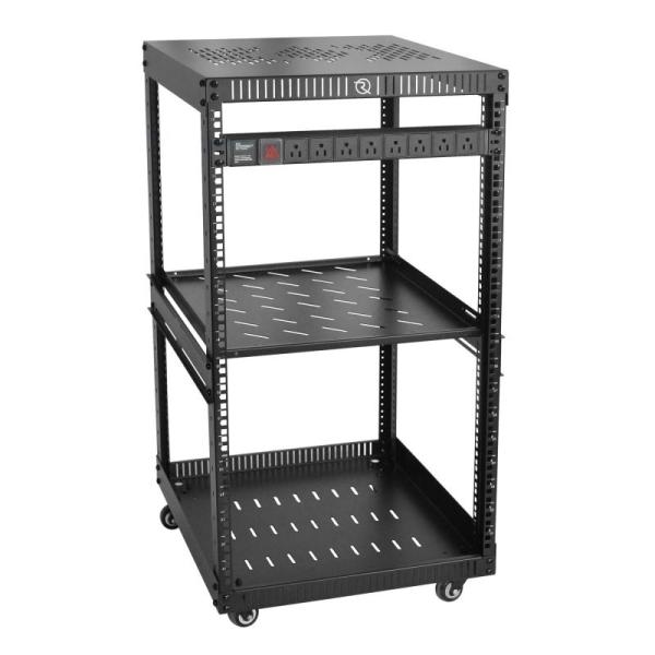Home - Riveco Rolling Media Rack, Lebenguru Folding Chair Covers, Tetote LED Vanity Mirror - MSRP $7,152