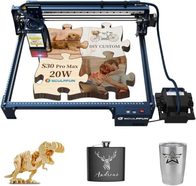 Home - Sculpfun Laser Engraver, Workington Book Cart, Kodmtiz Bike Storage Rack - MSRP $3,145