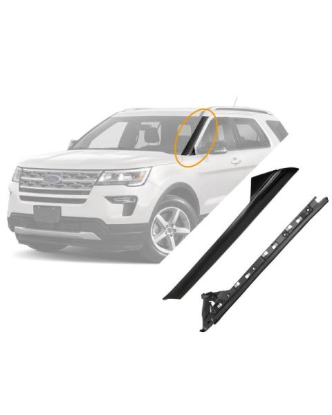 Windshield Trim Molding A-Pillar Set - MSRP $49