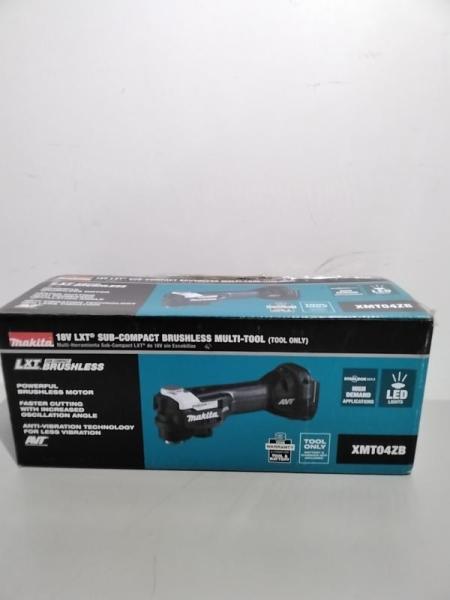Makita XMT04ZB 18V LXT Lithium-Ion Sub-Compact Brushless Cordless StarlockMax Multi-Tool, Tool Only - MSRP $176