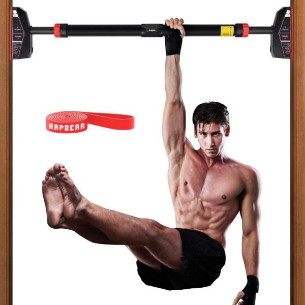 HAPBEAR Pull Up Bar for Doorway Strength Training Chin up - MSRP $39