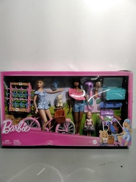 NEW - Barbie 12.7" Backyard Fun Playset Build-up Doll - Est Retail $54