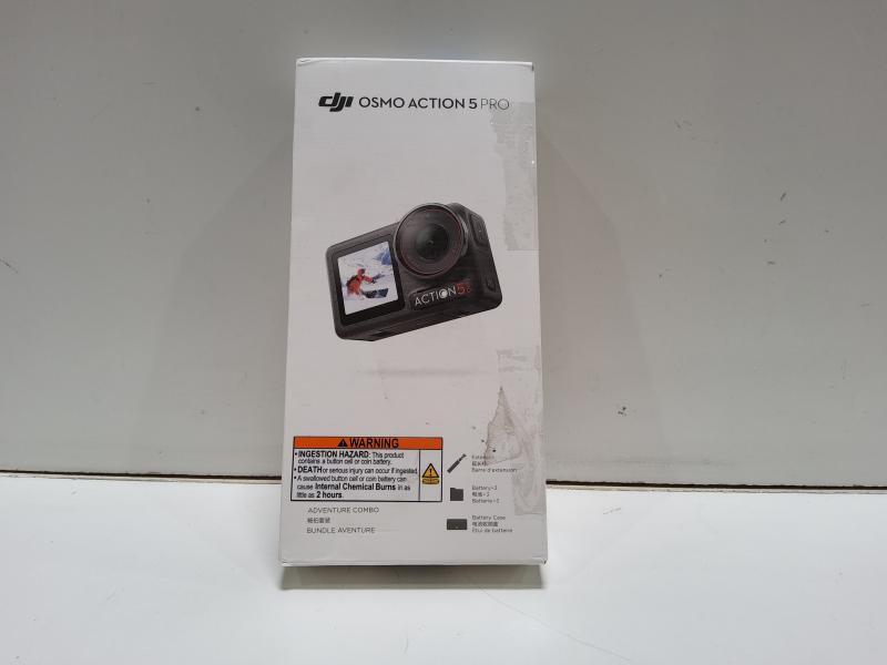 DJI Osmo Action 5 Pro 4K Action Camera-Adventure Bundle, Black - MSRP $449