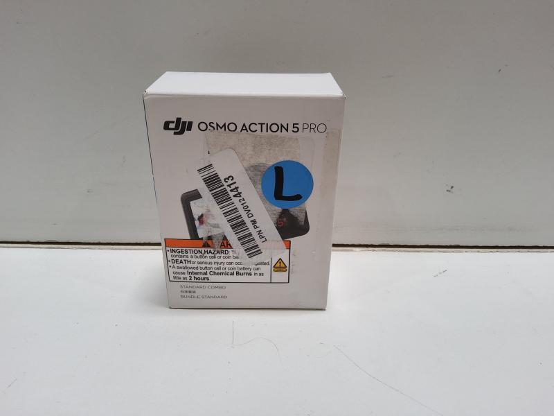 DJI Osmo Action 5 Pro 4K Action Camera Standard Bundle, Black - MSRP $349
