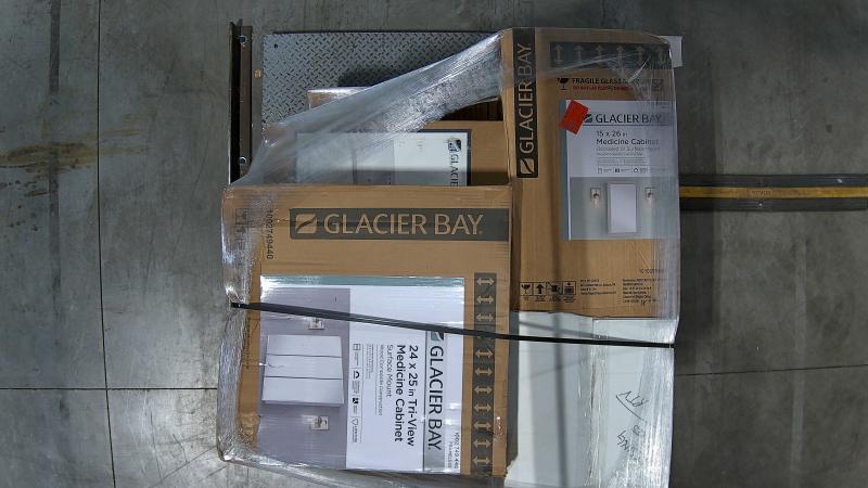 Plumbing- Rheem 32K Grain Preferred Home Water Softener Iron Reduction, HDC Vanity Top, Glacier Bay - Est Retail $2,573