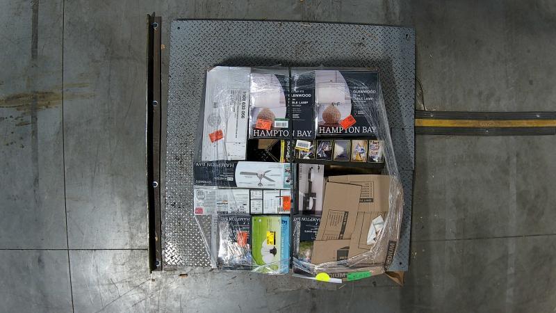 Lighting & Electrical - Hampton Bay, HDC, BEYOND BRIGHT, Artika, Commerical Electric, Husky, RIDGID - Est Retail $966