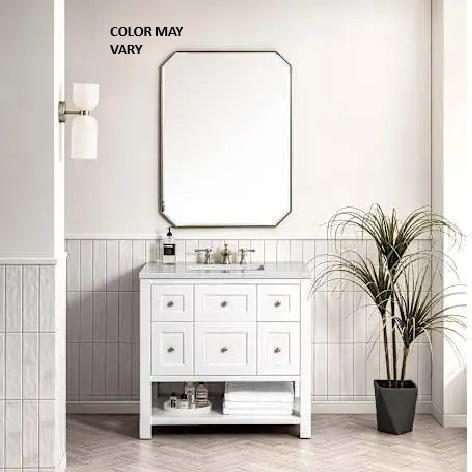 James Martin Vanities 330-V36-BW Vanity Cabinet - MSRP $1,615