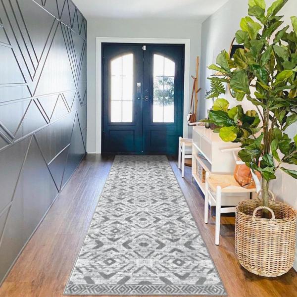 Furniture- KILOCOCO Hallway Runner Rug 3'x10', Handytoolinc Rug 5'x7', RUUGME Washable 3x14 Hallway Runner -MSRP $5,486