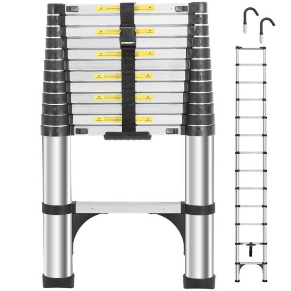 Home Improvement - 	DEZEX Telescoping Ladders, Coastal Capiz Round Chandelier, Crystal 52in Ceiling Fan - MSRP $2,260
