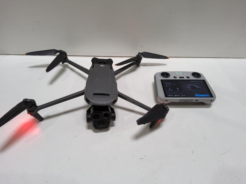 DJI Mavic 3 Pro Drone & RC Remote Control w/Built-in Screen, Gray - MSRP $2,199