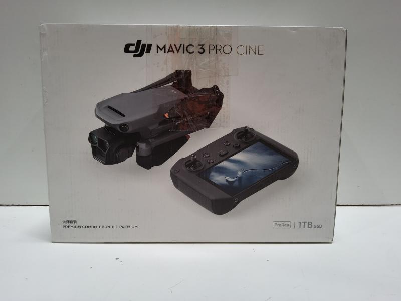 DJI Mavic 3 Pro Cine Premium Combo Drone/RC Pro Remote Control w/Built-in Screen,Gray - MSRP $4,799