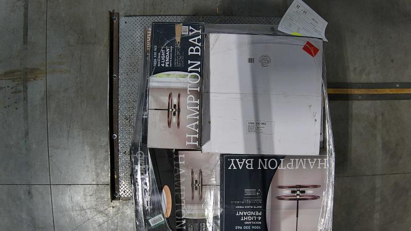Lighting & Electrical - Artika Alton 32Watt Pendent, HDC, Monteaux Lighting, Defiant, Hampton Bay - Est Retail $2,754