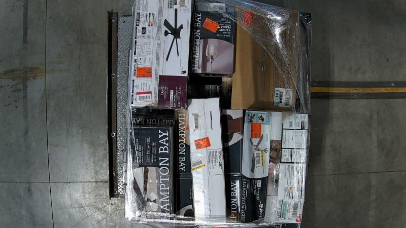 Lighting & Electrical - Kichler, Hampton Bay, Monteaux Lighting, HDC, Husky, Globe Electric - Est Retail $3,563