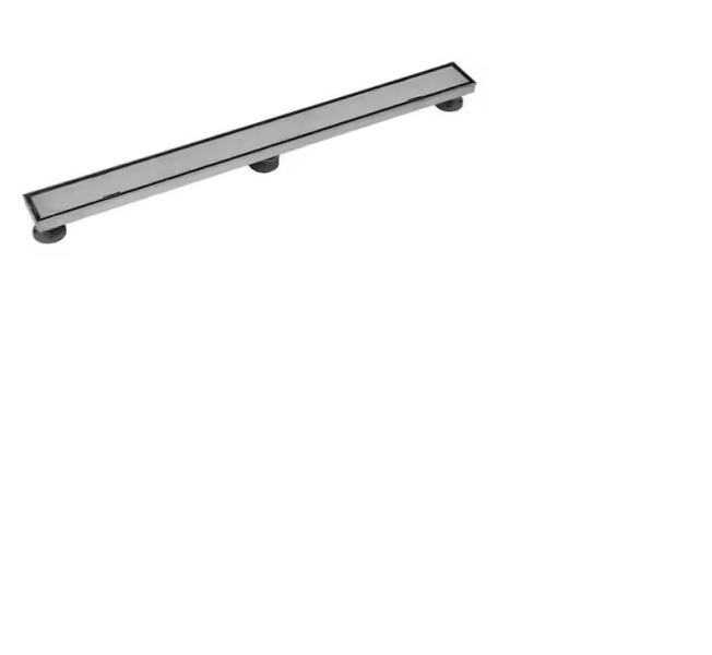 Plumbing - Oatey Designline 36in Shower Drain, RELN, Glacier Bay, Master Flow, Delta, Everbilt - Est Retail $1,370
