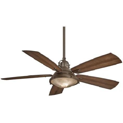 MinkaAire F681L-ORB 5 Blade Indoor / Outdoor LED Ceiling Fan - MSRP $619