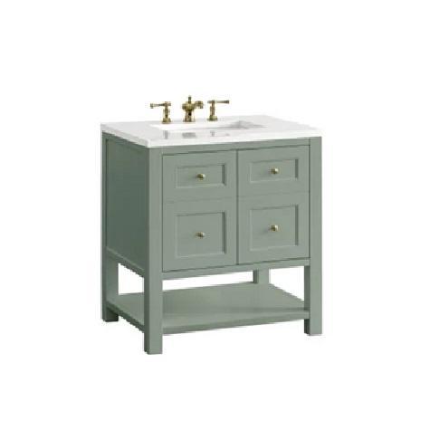 James Martin Vanities 330-V30-SC-3WZ - Vanity Set - MSRP $2,054