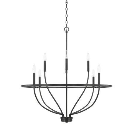 Capital Lighting 428581MB Greyson 8 Light 34" Wide Taper Candle Chandelier - MSRP $430