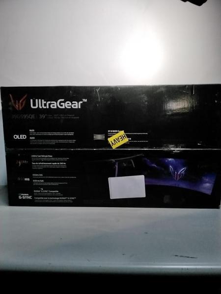 LG UltraGear 39" OLED Curved WQHD 240Hz 0.03ms FreeSync and NVIDIA G-SYNC Compatible Monitor with HDR400 - MSRP $1,499