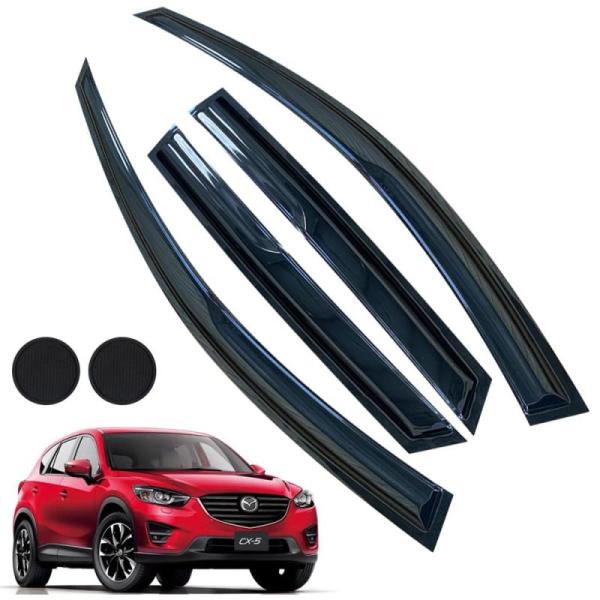 Rain Guards for Mazda CX-5 2013-2016 Tape-on Side Window - MSRP $35