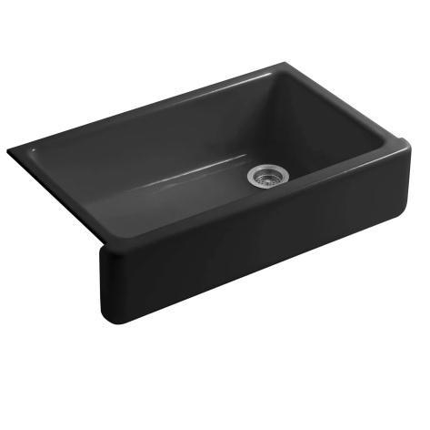 Kohler K-6489-7 Cast Iron Kitchen Sink - MSRP $1,803