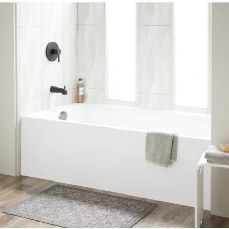 Signature Hardware SHSKS6030LWH Acrylic Soaking Tub - MSRP $849