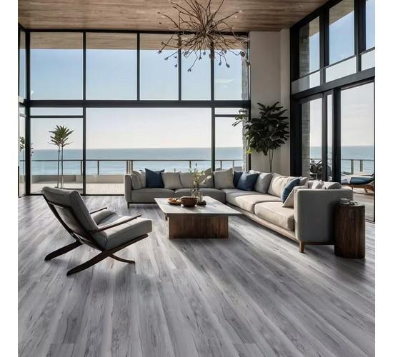 Flooring & Rugs - HDC Harbor View 7 in. x 60 in. Waterproof Click Lock Vinyl Plank - Est Retail $1,073- 1plt