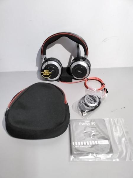 Jabra EVOLVE 80 MS Stereo Headphones - MSRP $329