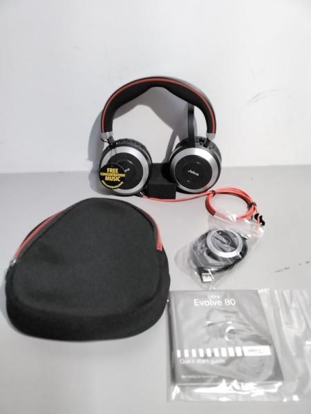 Jabra EVOLVE 80 MS Stereo Headphones - MSRP $329