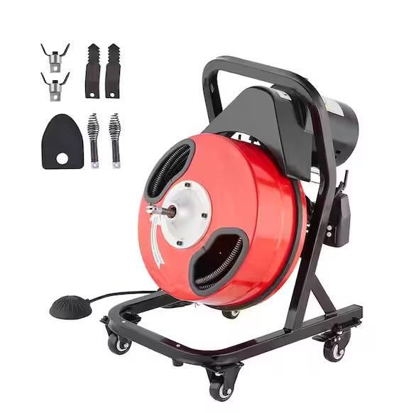 Plumbing - SKYSHALO Electric Drain Auger 50ftx1/2in, Swiss Madison, TETOTE, Glacier Bay, RELN - Est Retail $1,128