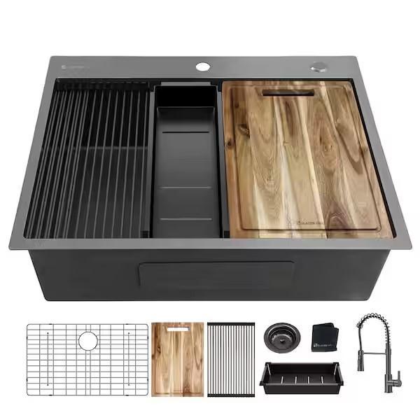 Plumbing - Glacier Bay, Homemystique, Sinkology - Est Retail $2,814- 1plt