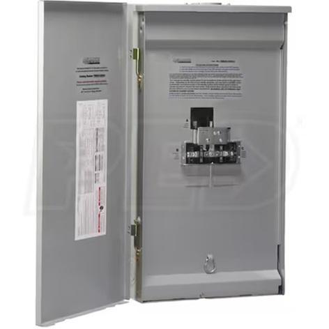Reliance Controls 200-Amp Utility/50-Amp Generator Outdoor Manual Transfer Panel - MSRP $375