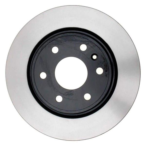 ACDelco Silver Non-Coated Chevrolet Front Disc Rotor, 18A2497A (19294180) - MSRP $43