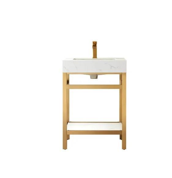 Miseno 702524-BG-SMB-NM Vanity Set Bathroom Storage - MSRP $582