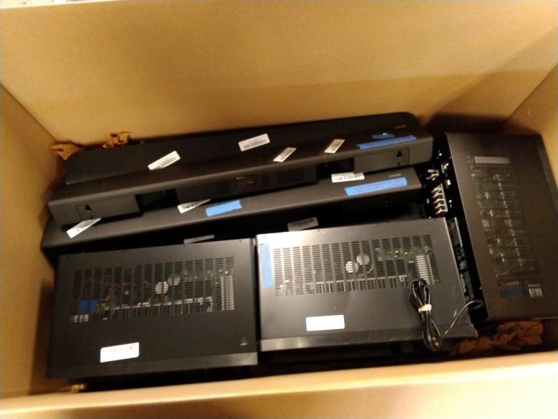 Salvage Sony Home Theater Systems - MSRP $2,629