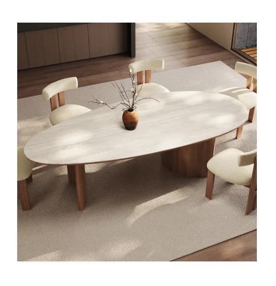 TRUCKLOAD - Furniture - French Fashion Simple Free Forming Dining Table, 111S Metal Louvred Pergola - MSRP $46,459