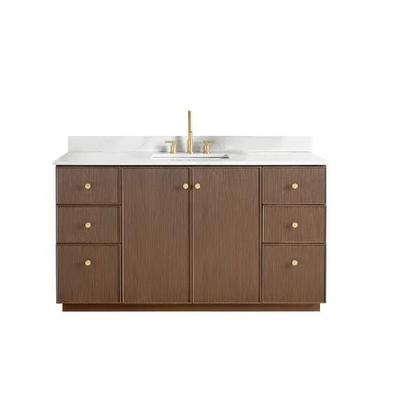 Miseno MV-NM-OZA60-WQT-BO Vanity Set - MSRP $1,889