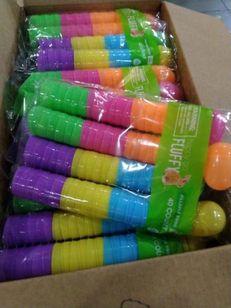 Holiday - Plastic Fillable Eggs, Fluffy Plastic Easter Basket, Paas Deluxe Egg Decorating Kit - MSRP $4,321