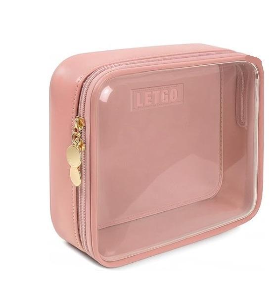 Luggage - LETGO Clear Makeup Bags Lg, Iilyswee Crossbody Bag, Sanseenia Clear Snack Bags, Mini Belt Bags - MSRP $1,770