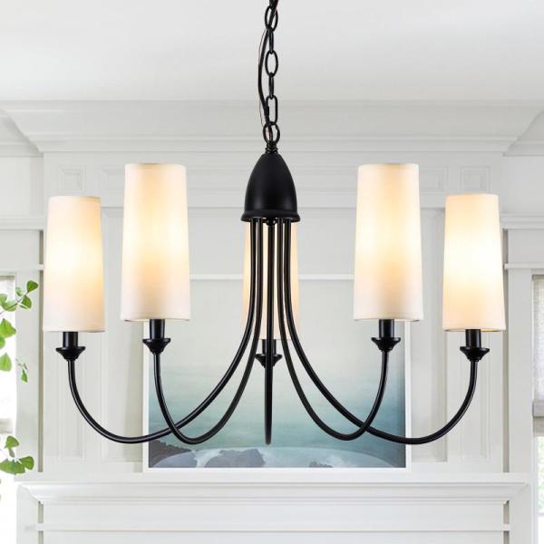 Home Improvement - Hogbu 5-Light Chandelier, Brightown Pathway Branch Lights, Auleend Shower Head - MSRP $9,698