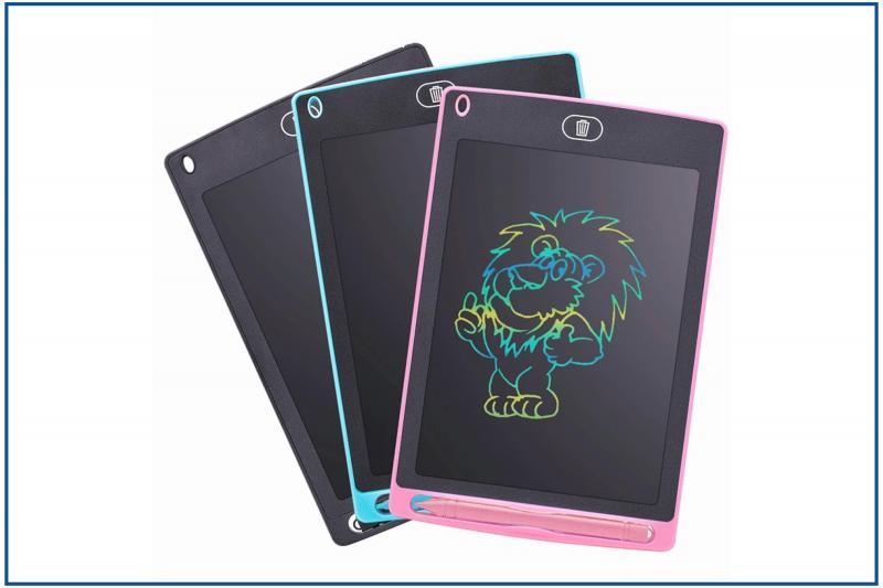 [100 Sets] New Electronic LCD Writing Drawing Tablet Sets Neon Colors