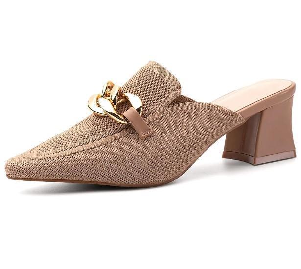 Shoes - Newbella Chunky Heel Mules, Heawish Ankle Winter Boots, Cemkhly Insoles - MSRP $15,477