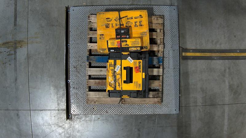 Tools & Hardware - DEWALT 20-Volt Lithium-Ion 10-Tool Cordless Combo Kit, RIDGID Output Starter Kit - Est Retail $2,166