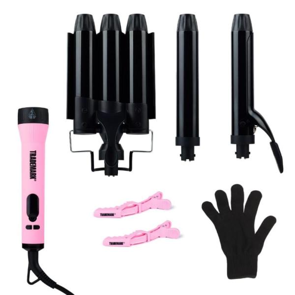 Beauty - Trademark Iron Styling Kit, Moisturizing lip Gloss, Kiki Makeup Brush 21 Piece Set - MSRP $5,557