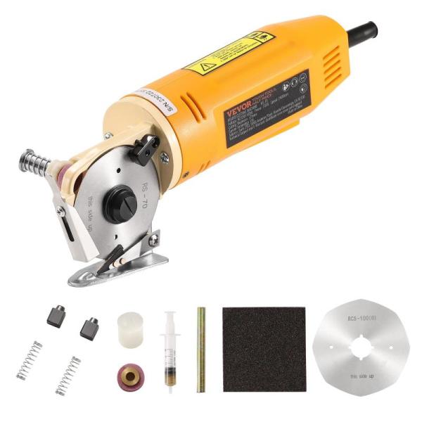 Home - Vevor Rotary Fabric Cutter, Creative Home Curtains, Rod Desyne Helga Curtain Rod - MSRP $1,560