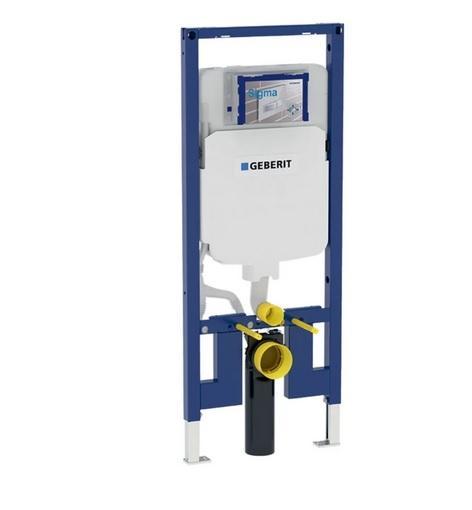 Geberit 111.798.00.1 Dual Flush Concealed Tank for Wall Mounted Toilets 2x4 - MSRP $493