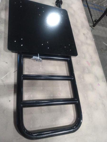 Solid Iron Scroll Baluster Stair Rail Black, 15FT Trampoline Enclosure Net, Autekcomma Roof Rack Crossbar - MSRP $1,027