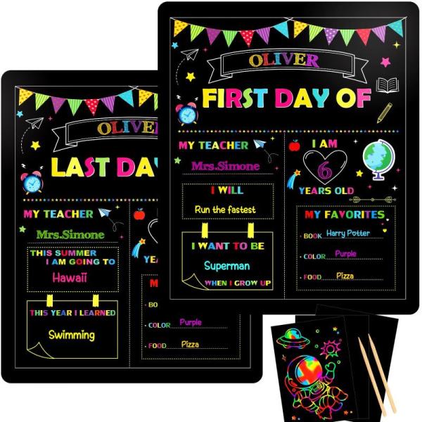 Office Products - First Day of School Sign, Wishacc Book Stand, Nulaoba Bible Cover - MSRP $3,607