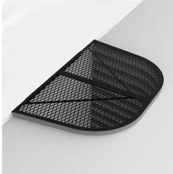 General Merch - 38 in. x 58 in. Steel Powder Coated Black Window Well Cover, Hampton Bay - Est Retail $1,441- 3plts