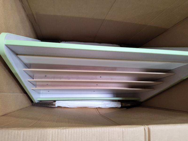NEW - Jonti-Craft Rainbow Accents 3507JCWW130 Double Sided Pick-a-Book Stand Mobile Key Lime Green - MSRP $412