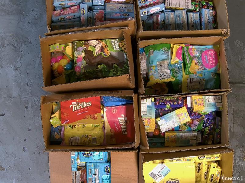 Grocery - Cadbury, Lindt, Peeps, Russell Stover, Frankford, Mars, Ferrara - MSRP $9,637